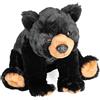 Wild Republic Cuddlekins Orso Nero, Peluche di Animali, 30 cm, Peluche per Neonati, Peluche per Regalo di Compleanno Imbottitura Realizzata Partendo da Bottiglie Riciclate