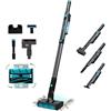 Cecotec Scopa Elettrica Senza Fili Scoba 2100 Twice max,210W, Digital Brushless 20kPa, 2 in 1, 45min Autonomia, Testina Omnidirezionale, Dual Brush, Cyclonic System, Testa Motorizzata, 3 Accessori