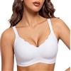 Bresdk Reggiseno Donna Senza Ferretto - Bralette Seamless, Imbottita e a Copertura Totale per Seni Generosi - Reggiseno Push-Up Confortevole, Ideale da Indossare sotto Le T-Shirt o per Dormire