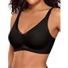 Bresdk Donna Reggiseno Senza Ferretto Senza Cuciture Comfort Push Up Quotidiano T Shirt