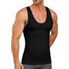 SLIMBELLE Gilet di compressione da uomo dimagrante modellante modellante per il controllo della pancia camicia a compressione canottiere canottiere senza cuciture