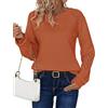 Zeagoo Maglione invernale da donna, a maglia, a maniche lunghe, girocollo, per autunno