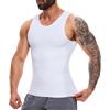 SLIMBELLE Canotta Contenitiva Uomo Elasticizzata Maglia Dimagrante Fascia Pancia Senza Maniche Palestra Shapewear