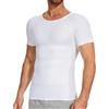 SLIMBELLE Body Shaper - Maglietta da uomo a compressione, elasticizzata, modellante, a compressione, snellente