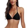 FITTOO Bikini Donna Parte Alta del, Sexy Triangolo Bikini Top Imbottito Stile Brasiliano Microparte Superiore del Bikini