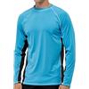Arcweg Rashguard Mare Surf Uomo Maniche Lunghe Protezione Solare UV UPF 50+ Asciugatura Veloce Maglia Anti UV Pescs Stile Sciolto Elastica Maglietta Piscina