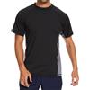 Arcweg Rashguard Mare Surf Uomo Maniche Corte Protezione Solare UV UPF 50+ Asciugatura Veloce Maglia Anti UV Pescs Stile Sciolto Elastica Maglietta Piscina
