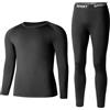Homord Intimo Termico Bambino Calcio, Tuta Termica Maglia Termica e Pantaloni | Tessuto caldo e traspirante, completo termico per ragazzo e bambina, ideale per calcio, sci, ciclismo e sport invernali