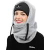 Shy Velvet Passamontagna in Pile Termico Invernale per Uomo Donna Multifunzionale Antivento Caldo Maschera da Sci Copriviso con Scaldacollo per Sport all'Aria Aperta Cappello Ciclismo Escursionismo