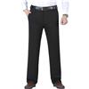 MAGIC SELECT Pantaloni da Uomo Eleganti. Pantaloni da Abito, Taglio Dritto con Pieghe e Tasche da Utilizzare in Ufficio, Lavoro, Cameriere, Impiegato di Magazzino (Primavera-Estate)
