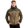 RevolutionRace Silence Proshell 3L Jacket da Uomo, Giacca da Uomo, giacca aerata e impermeabile per Trekking e altre attività all'aria aperta, Cub 3.0, S