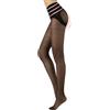 CALZITALY Collant Donna Modellante Push Up Nero & Naturale 20den S M L Xl