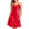 Sopesil Camicie da Notte da Donna, Camicie Notte Sexy Sottoveste Senza Maniche Cinturino Camicia da Notte con Regolabili Spalline Donna,S-XXL