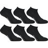 Lonsdale Invisible Fresh 6 Paia di calzini Sneaker, eccellente qualità di cotone con lavorazione Piquet