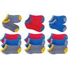 BABY SOCKS 12 Paia Calze Calzini Neonato Bambina in Cotone Tinta Unita - Modello Corto FANTASMINO Prima Infanzia