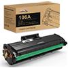 colorfly 106A Cartucce di toner Sostituzione per HP 106A W1106A 137fnw | per Laser MFP 137fnw 137fwg MFP 135a 135w 135r 135wg per HP Laser 107w 107a 107r, (Con Chip, 1 Nero)