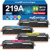 MYCARTRIDGE Ricambio per HP 219A 4-Pack con chip compatibile con HP Color LaserJet 3302 | 219A Toner compatibile con HP Color LaserJet Pro MFP 3302FDWG 3302SDWG 3302FDNG 3202DW 3202DN con W2190A W2191A W2192A W2193A