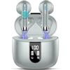Drsaec Cuffie Bluetooth, Auricolari Bluetooth 5.4 con 4 Mic, 56Ore HiFi Stereo | Cuffie Wireless in-Ear, ENC Cancellazione Rumore Cuffie Senza Fili, Cuffiette Bluetooth IP7 Impermeabile Touch Control USB-C