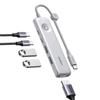 UGREEN Revodok Hub USB C 5 in 1 Adattatore USB C Sottile e Leggero | HDMI 4K 60Hz, 10Gbps, PD 100W Ricarica Rapida, Bottone di Comando, Compatibile con MacBook iPad Pro Air iPhone 18 Pro Max