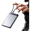 LISEN Power Bank CCC 20000 mAh 55 W, Powerbank CCC Slim Portable Charger con Smart Display e Certificate, Cavo USB-C Integrato, Compatibile con Xiaomi, iPhone 18 Pro Max/17/16, Samsung S25, iPad