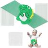 Vicloon Cuscinetto Riscaldante per Neonati, Cintura Anticolica per Bambino, Cuscino Termico per bambini, Microondabile Cintura per Coliche, Gas, Crampi allo Stomaco e Digestione(Dinosauri)