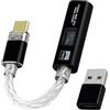 Mcbazel Adattatore USB-C Jack 3,5mm, Doppio DAC CX31993 MAX97220, Cavo Aux USB-C Audio Hi-Fi 32Bit/384kHz con Adattatore USB-A