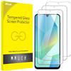 JETech Pellicola Protettiva per Samsung Galaxy A16, 3 Pezzi | HD Trasparente, Compatibile con Face ID, Vetro Temperato Antigraffio