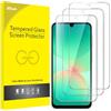 JETech Pellicola Protettiva per Samsung Galaxy A26, 3 Pezzi | HD Trasparente, Compatibile con Face ID, Vetro Temperato Antigraffio