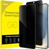 JETech Pellicola Protettiva Privacy per Samsung Galaxy S25, 2 Pezzi | Protezione Anti-Spia, Vetro Temperato, Compatibile con Impronta Digitale