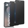 Liilaa Privacy Pellicola Protettiva Opaca per Samsung Galaxy S25 FE / S26 FE, [Compatibile ID Impronte Digitali] 2 Pezzi Matte Anti Spy Vetro Temperato, Anti-Impronte Antiriflesso Protezione Schermo