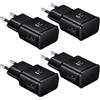 Samneer 15W caricabatteria spina USB C caricabatteria rapida, per: Samsung Galaxy | Samsung Galaxy A52 A52S A53 A33 S21 S20 FE S10 S9 S8 Plus Z Flip3 Z Fold3 M53 5G /A15/A16/A20/A25/A34/A35/A36 Caricabatterie