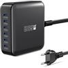 Sefitopher Caricatore USB C da 285 W, PD 100 W+65 W, ricarica rapida a 6 porte, caricatore GaN-III, alimentatori compatibili con MacBook Pro/Air, Dell XPS, iPhone 15/16/14/Pro, Samsung, Xiaomi, iPads, Steam Deck