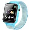 PTHTECHUS Smartwatch per Bambini, Telefono Smartwatch con Lettore Musicale per Ragazzi e Ragazze Giochi SOS Contapassi Touchscreen Fotocamera Orologio per Bambino 4-12 Anni Regalo