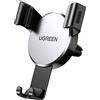 UGREEN Porta Cellulare Auto Gravità in Alluminio | Supporto Telefono Auto Macchina per Bocchette d'Aria, Compatibile con iPhone 17 16 15 14 13 Galaxy S25 S24 Pixel 10 9 Grigio