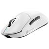 ATTACK SHARK X8PPO 8K Mouse for Large Hand, 55g SUPERLIGHT, PixArt PAW3395PRO Gaming Sensor, BT/2.4G Wireless/Wired, 6 Adjustable DPI up to 40000, 500mAh Battery (White)