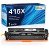 INK4U 415X W2030X, 415X Nero Cartuccia Toner, Alta Capacità, Chip Recente, | Compatibili per HP LaserJet M453, M455, MFP M479, MFP M480, M454dw, M454dn, MFP M479fdw, M479fdn, M479dw, M455dn, M480f