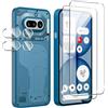 FDHYFGDY Vetro Temperato per Nothing Phone 4a,【2+2】 Protezione Fotocamera e Pellicola Protettiva Vetro, Protezione Schermo Anti Graffio, Durezza 9H, Pellicola Schermo per Nothing Phone 4a