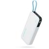 CUKTECH Power Bank 20000mAh,PD 45W Powerbank Caricabatterie Portatile con Cavo USB-C Incorporato,1 USB-C,1 USB-A,per iPhone, Galaxy, Xiaomi, MacBook e Altri
