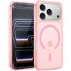 XTCASE Cover Magnetica per iPhone 18 Pro Max / 17 Pro Max, Opaca Rosa | Compatibile con MagSafe, Custodia Protettiva Ultra Sottile Antiurto, Antigraffio Anti-impronte, PC Rigido Ultra Hybrid
