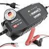 ABSINA Caricabatterie Auto 12V & 24V 7,5 A per Batterie al Piombo fino a | 240Ah & 12,8V Litio - Mantenitore di Carica Auto, Camper, Camion - Batteria Moto