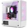 STGSivir PC Gaming Fisso, Ryzen 5 3400G, Vega 11, 16G DDR4, 512G SSD | Computer Gaming per Streaming, Editing Video, Compiti, fino a 4.0 GHz, WiFi 6, BT 5.0, HDMI, Win11 Pro, Case ARGB