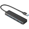 UGREEN Hub USB 3.0 con 4 Porte Sdoppiatore Multi USB 5Gbps Plug e Play 15cm | Ultra Fin Multiporta USB 3.0 Compatibile con MacBook Pro Air iMac Surface XPS PC Laptop Tastiere e Dischi Rigidi