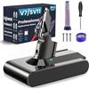 Ecovoltix V7 Batteria per Dyson V7 Batteria per V7 Motorhead Animal Mattress Trigger Allergy Absolute e SV11