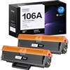 Timink Toner Nero Compatibile con HP 106A W1106A HP W1106A con per Laser MFP 135a 135ag 135wg 137fwg 135r 135w 137fnw 107a 107r 107w (2 Confezioni, Nero)