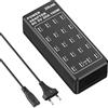 sccvee Caricatore USB, stazione di ricarica USB-A da tavolo a 20 porte, caricatore intelligente usb multifunzione da 100 W, compatible con iPhone 11/12/13/14/15/Samsung S22/S23/S24/Google Pixel/iPad/tablet