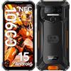 OUKITEL WP23S Rugged Smartphone 10600mAh, 6,52" HD+ Cellulare Antiurto | Android 15 Telefono Indistruttibile 16GB+64GB/1TB, Fotocamera 13MP, Impermeabile IP68/IP69K, 4G Dual SIM/OTG/NFC/Face ID/GPS