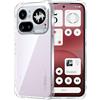 FDHYFGDY Cover per Nothing Phone 4a Pro Custodia per Telefono, Anti-ingiallimento Antiurto Trasparente con Custodia Protettiva, Ultra Sottile Morbido in TPU Custodia Protettiva