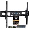 deleyCON Supporto Parete Universale per TV 60"-100" Pollici (152-254cm) Inclinabile 75Kg & VESA 900x600 Televisione Plasma LCD LED OLED TFT CURVED