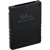 Wigearss Scheda di Memoria 64MB Alta Velocità per Backup Della Console PS2