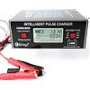 Etrogo Caricabatterie Auto 6V 8V 12V 24V 10A 250W Caricatore di Impulsi Intelligente Automatico con Funzione di Rilevamento Automatico Riparazione Manutenzione con Schermo LCD
